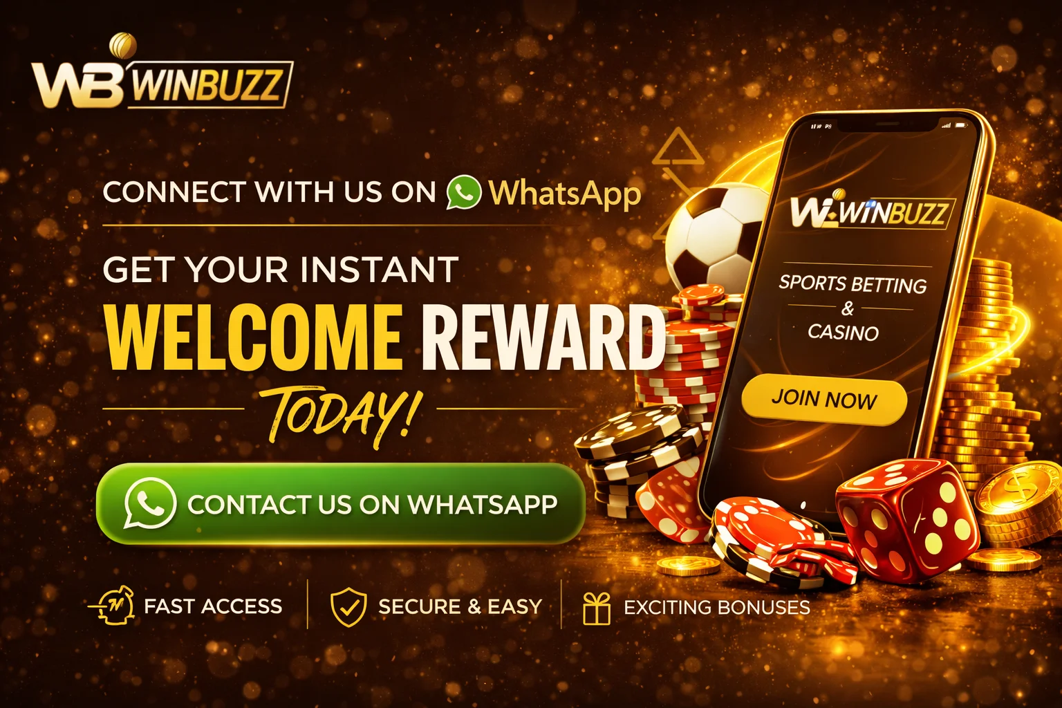 WhatsApp Bonus Popup